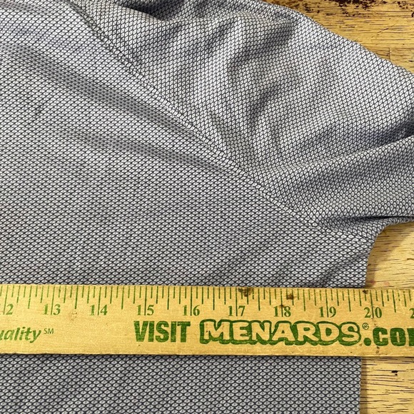 Oiselle Mesh Funnel Neck‎ Top Large Blue - Picture 6 of 7